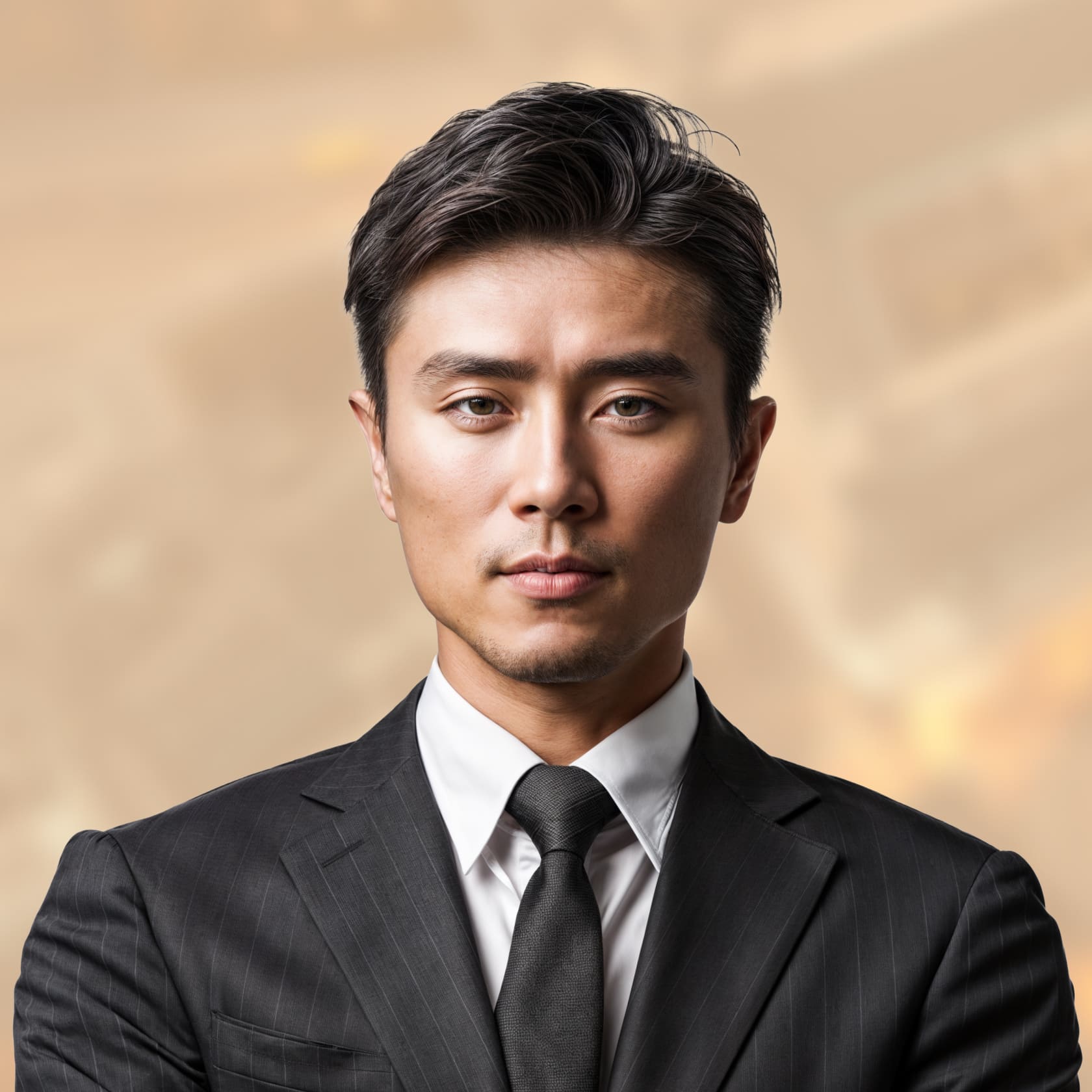 Young asian businessman